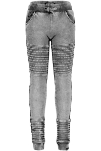 4President acid wash broek Mees black